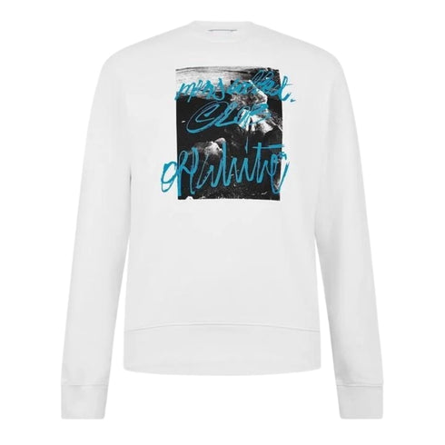 Off-White Rocks Type Slim Crewneck White S