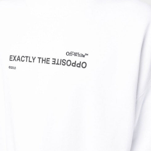 Off-White Spiral Opposite Boxy Crewneck White M