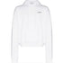 Off-White Oversized Fit Caravag Arrow Logo White Hoodie XS