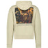 Off-White Caravaggio Crowning Over Beige Hoodie XS