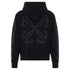 Off-White Off Stitch Diag Design Skate Fit Black Hoodie S
