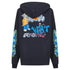 Off-White Graff Pupp Long Skate Hoodie Outerspace S