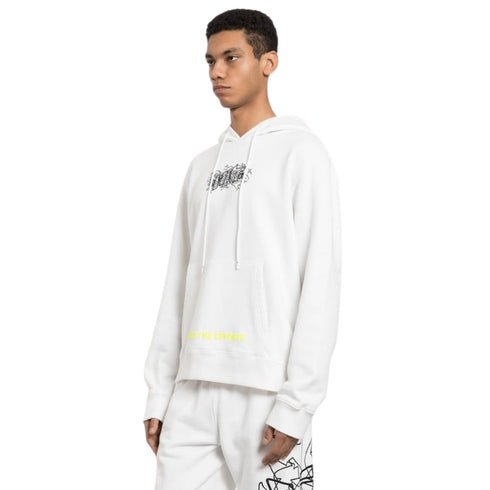 Off-White Graffiti Layerz Slim Hoodie White XS