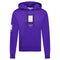 Off-White Paint Mirror Logo Slim Fit Purple Hoodie S