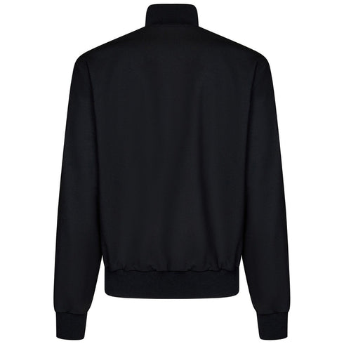 Off-White Quote Wool Slim Tracktop Black S