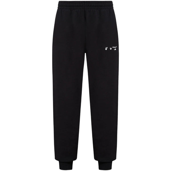 Off-White Logo Slim Cuffed Black Sweatpants M