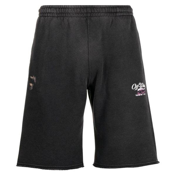 Off-White Wave Off Sweatshorts Black S