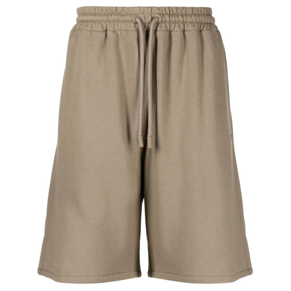 Off-White Off Stitch Skate Sweatshorts Beige S