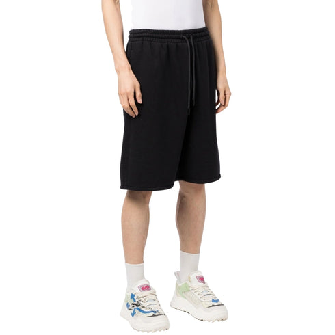 Off-White Stitch Diags Skate Sweatshorts Black S