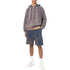 Off-White Diag Tab Vintage Skate Sweatshorts Outerspace L