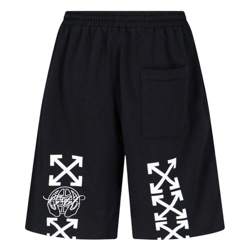 Off-White Exact Opposite Skate Sweatshorts Black M