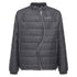 Off-White Twist Zip Puffer Grey Jacket S