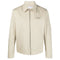 Off White Bounce Zip Up Blouse Dark Sand Omea331F22Fab0011700 Omea331F22Fab0011700 Beige Jackets Mens