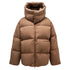 Off-White OW Race Canvas Camel Beige Puffer Down Jacket XS