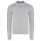 Off-White Diag Outline Medium Grey Knit Jumper M