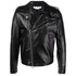 Off-White Diag Tab Biker Leather Jacket S