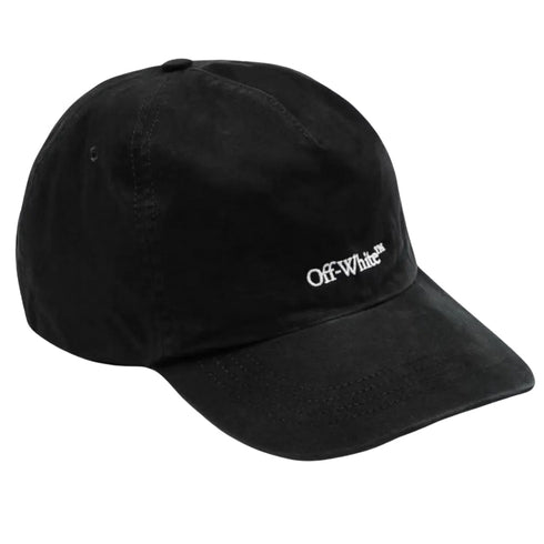 Off-White Bookish OW Logo Black Cap OMLB022F21FAB0011001