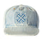 Off White Arrow Denim Baseball Cap Light Blue