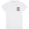 Off-White Gradient Arrows Logo Slim Fit White T-Shirt XS