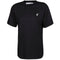 Off-White Flock Arrow Logo Casual Fit Black T-Shirt XS