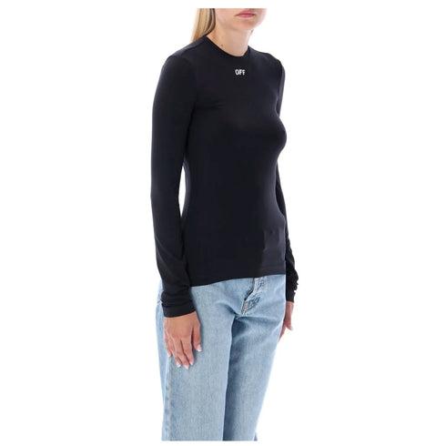 Off-White Off Stamp Second Skin Top Black IT40