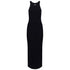Off-White Basic Ribbed Black Dress S