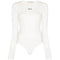 Off-White Off Stamp Ribbed L/S Body White IT36