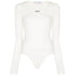 Off-White Off Stamp Ribbed L/S Body White IT36