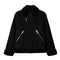 Off-White Round Shoulder Shearling Jacket IT38