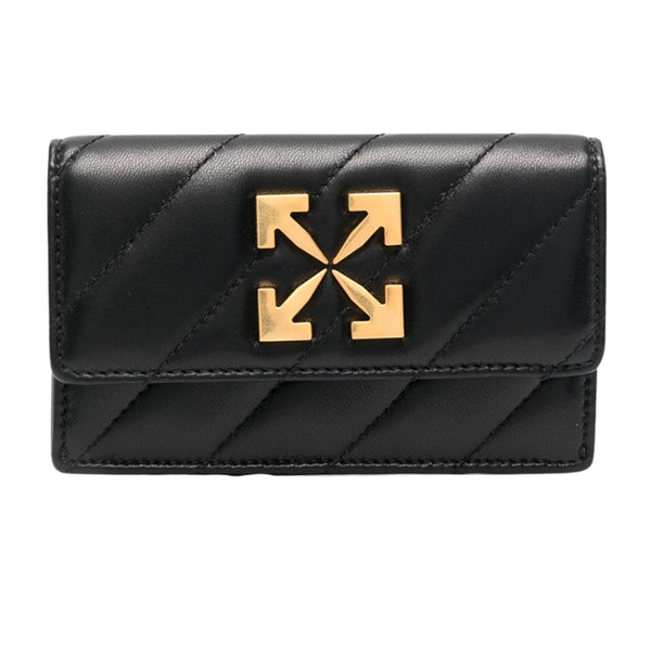 Off-White Jackhammer Flat Card Case Black One Size