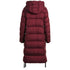 Parajumpers PANDA PWPUEL31 355 AMARONE Burgundy LONG HOODED DOWN JACKET Womens S