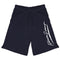 Plein Sport Large Signature Logo Navy Blue Shorts S