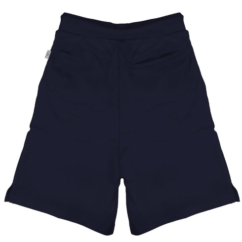 Plein Sport Large Signature Logo Navy Blue Shorts S