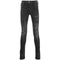 Amiri Leather Camo Mx1 Aged Black Jeans