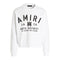 Amiri Stencil Logo White Sweatshirt M