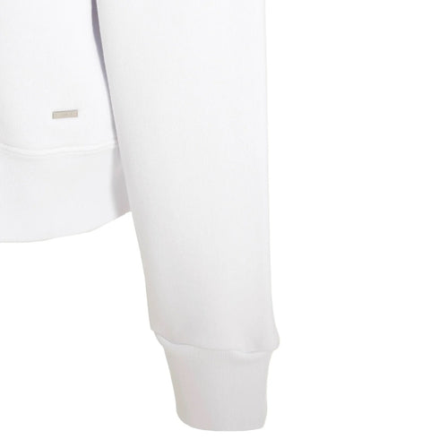 Amiri Stencil Logo White Sweatshirt M