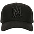 Amiri MA Branded Logo Black Trucker Hat One Size