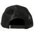 Amiri Varsity Branded Logo Black Trucker Hat One Size