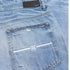 Amiri Aloha Patch Straight Fit Faded Indigo Blue Denim Jeans W30 L32 / 32L