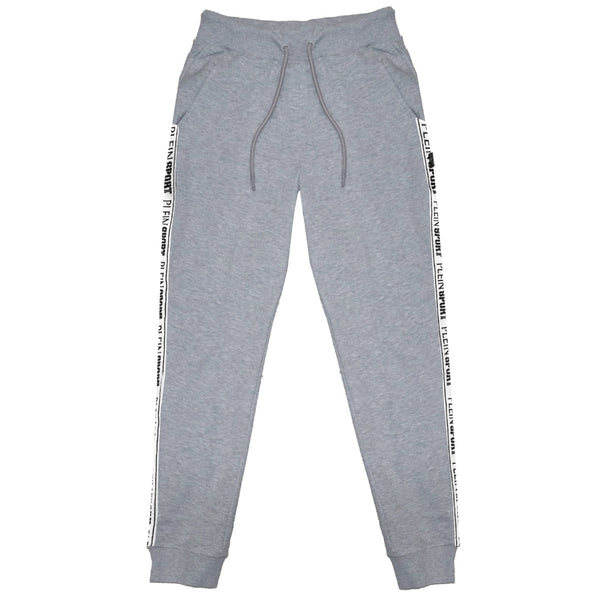 Plein Sport Branded Tape Grey Sweattpants S