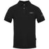 Plein Sport Slashed Sleeve Black Polo Shirt S