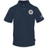 Plein Sport Circle Emblem Logo Navy Blue Polo Shirt S