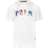 Palm Angels Multicolour Logo White T-Shirt S