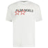 Palm Angels Racing Star Logo White T-Shirt S
