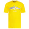Palm Angels Classic Shark Design Yellow T-Shirt XS