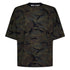 Palm Angels Camo Classic Logo Oversize Tee Military XS