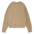 Palm Angels GD Curved Logo Beige Sweatshirt S