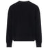 Palm Angels Split Shark Branded Logo Black Sweatshirt S