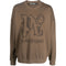 Palm Angels Pa Monogram Statement Crew Brown S