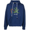 Palm Angels Broken Palm Tree Navy Blue Hoodie